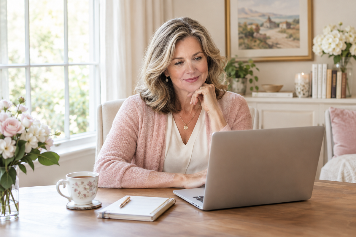 Starting an Online Business at 49 With No Business, Tech, or Social Media Background