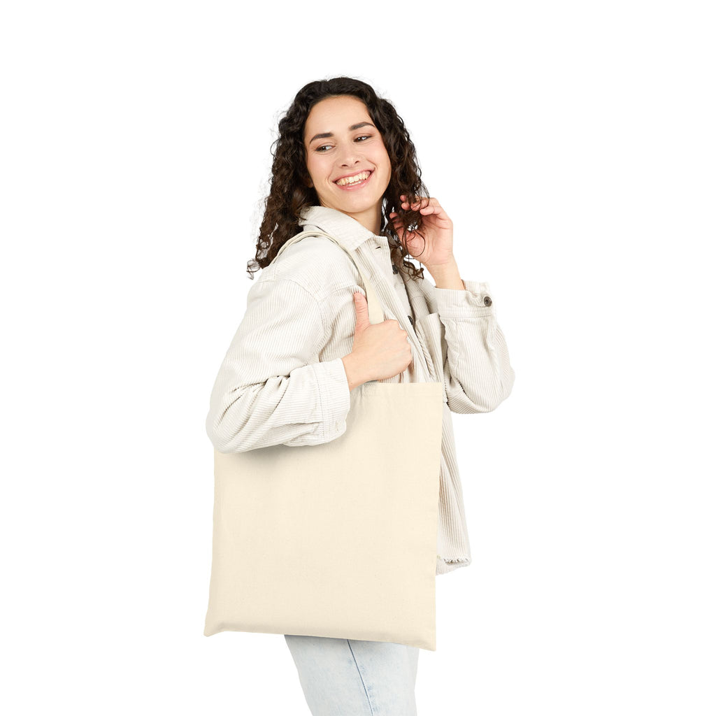 Faith-inspired tote bag with I Can’t Adult Today, Praying Instead design
