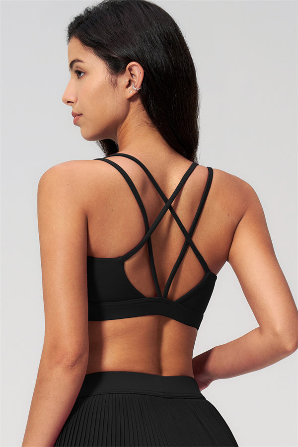 Women's Sports Bra & Tennis Skirt 2-Piece Set — Feminine Athleisure for Every Day