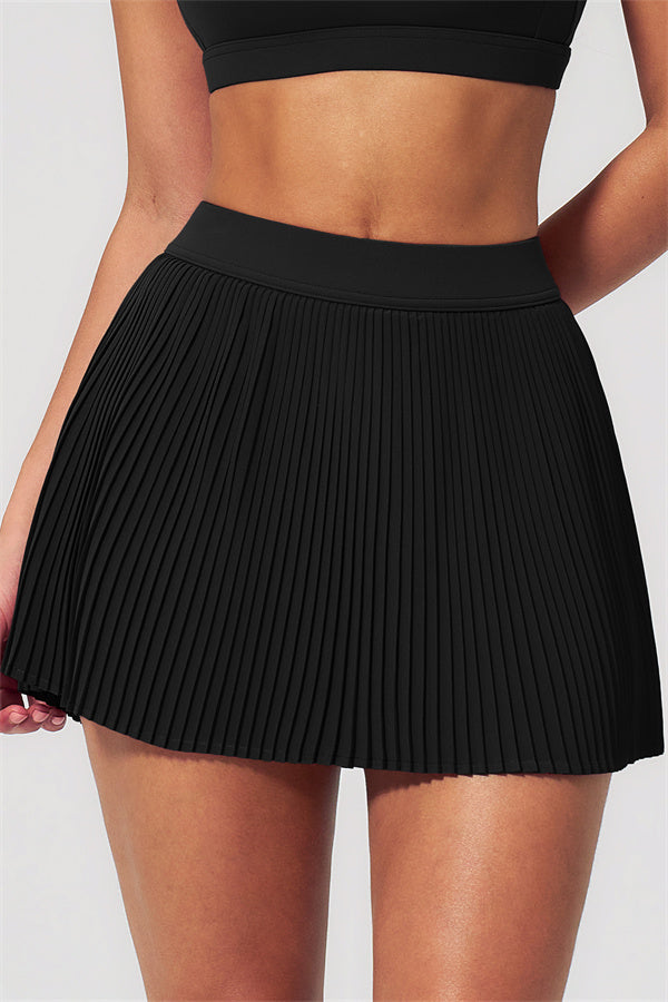 Women's Sports Bra & Tennis Skirt 2-Piece Set — Feminine Athleisure for Every Day