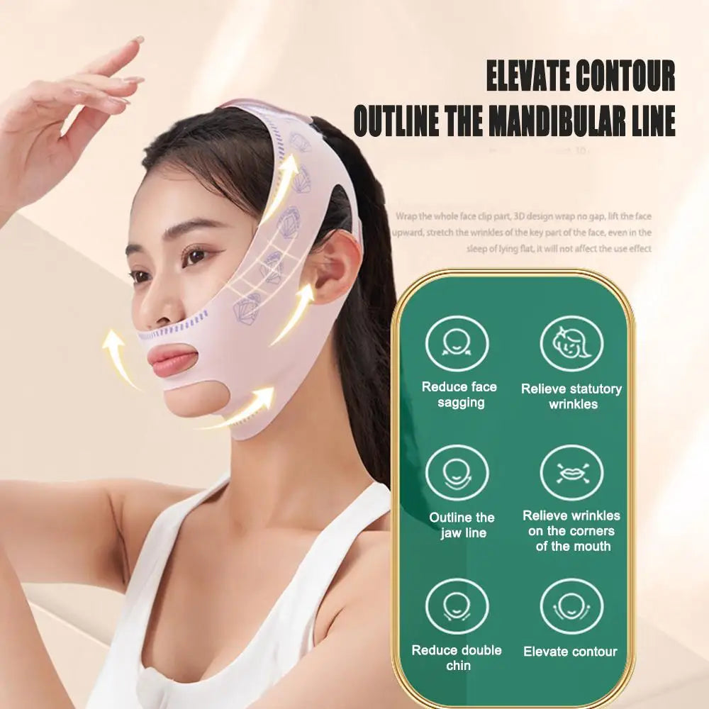 V-Line Face Lifting Mask — Firming & Slimming Sleep Mask
