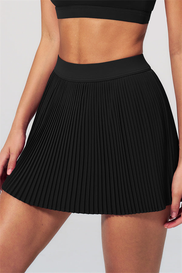 Women's Sports Bra & Tennis Skirt 2-Piece Set — Feminine Athleisure for Every Day