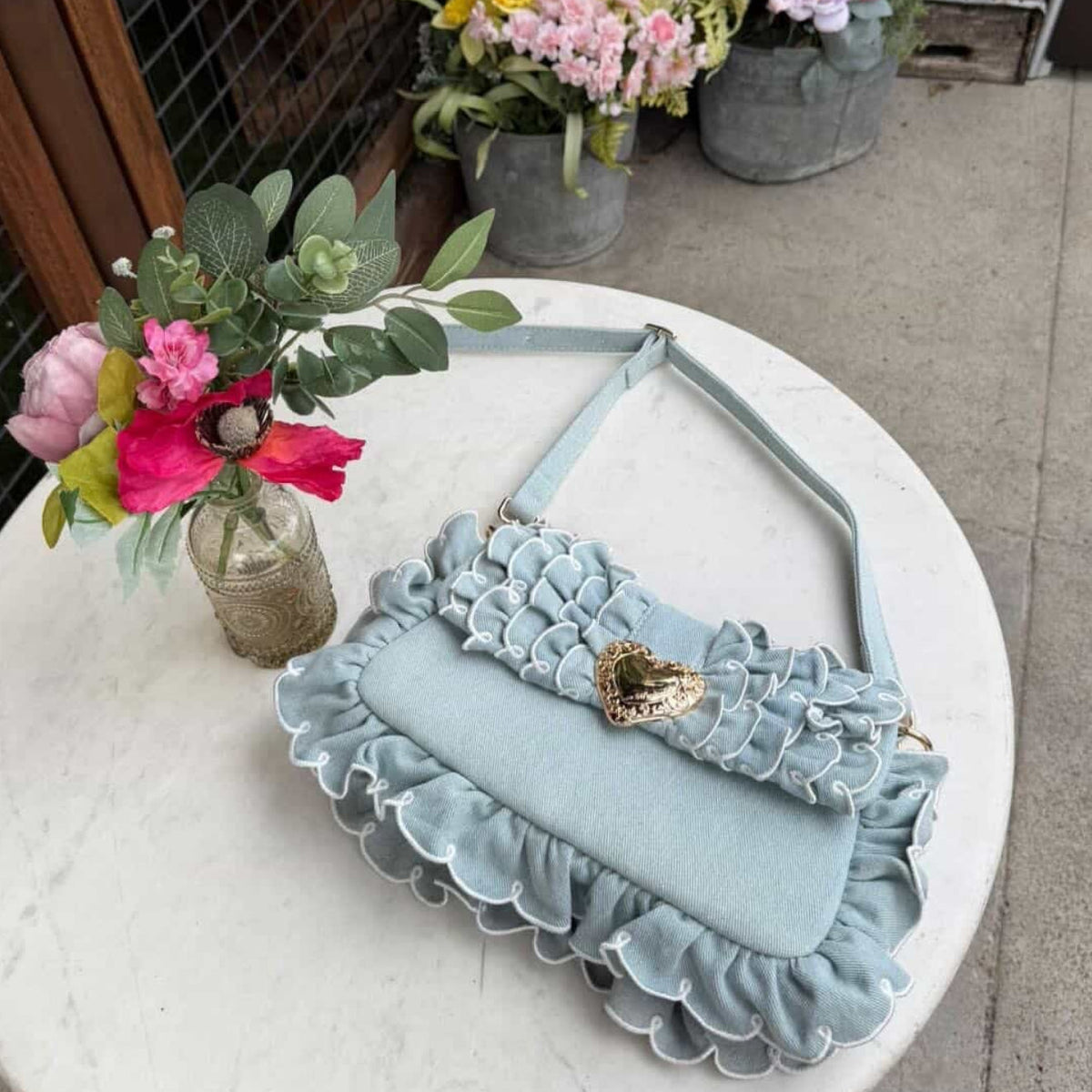 Seaside Sweetheart Shoulder Bag | DiFerdinando
