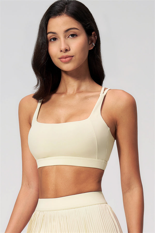 Women's Sports Bra & Tennis Skirt 2-Piece Set — Feminine Athleisure for Every Day