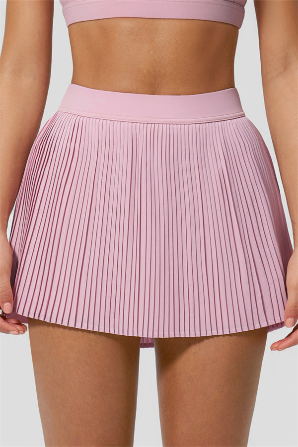 Women's Sports Bra & Tennis Skirt 2-Piece Set — Feminine Athleisure for Every Day