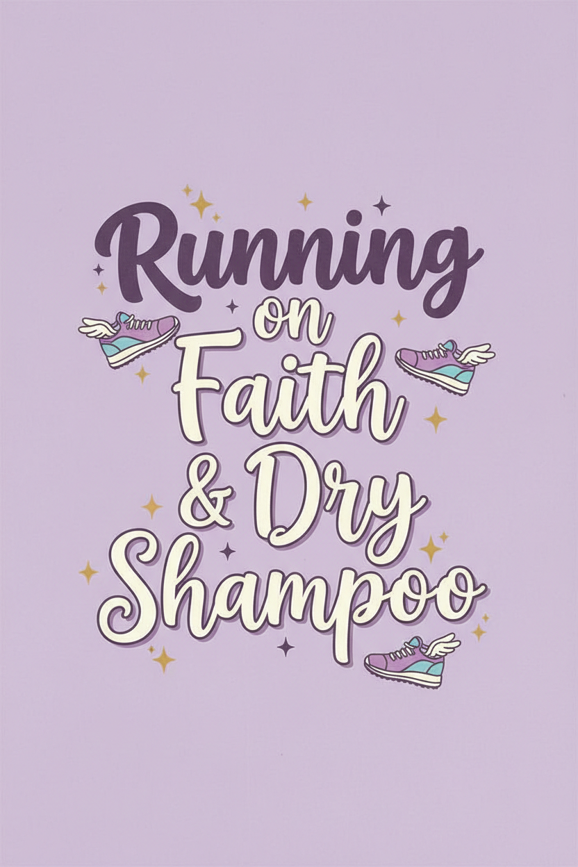 Running on Faith & Dry Shampoo — Funny Faith Printable – Digital Download | Sparkle Grace Co.