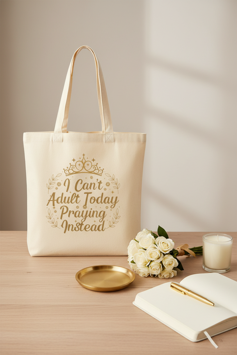 I Can't Adult Today Lifestyle Mockup