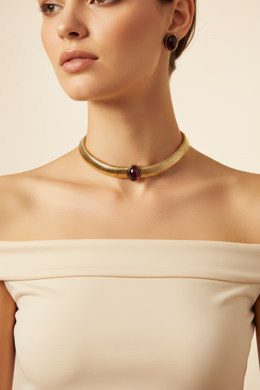 Italian Roman Gladiator Jewelry Set Lifestyle